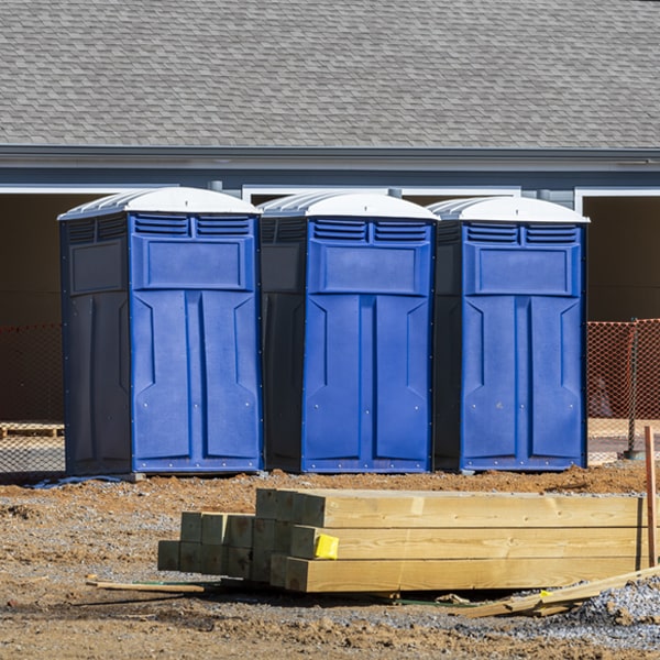 are there any restrictions on where i can place the porta potties during my rental period in Topsail Beach